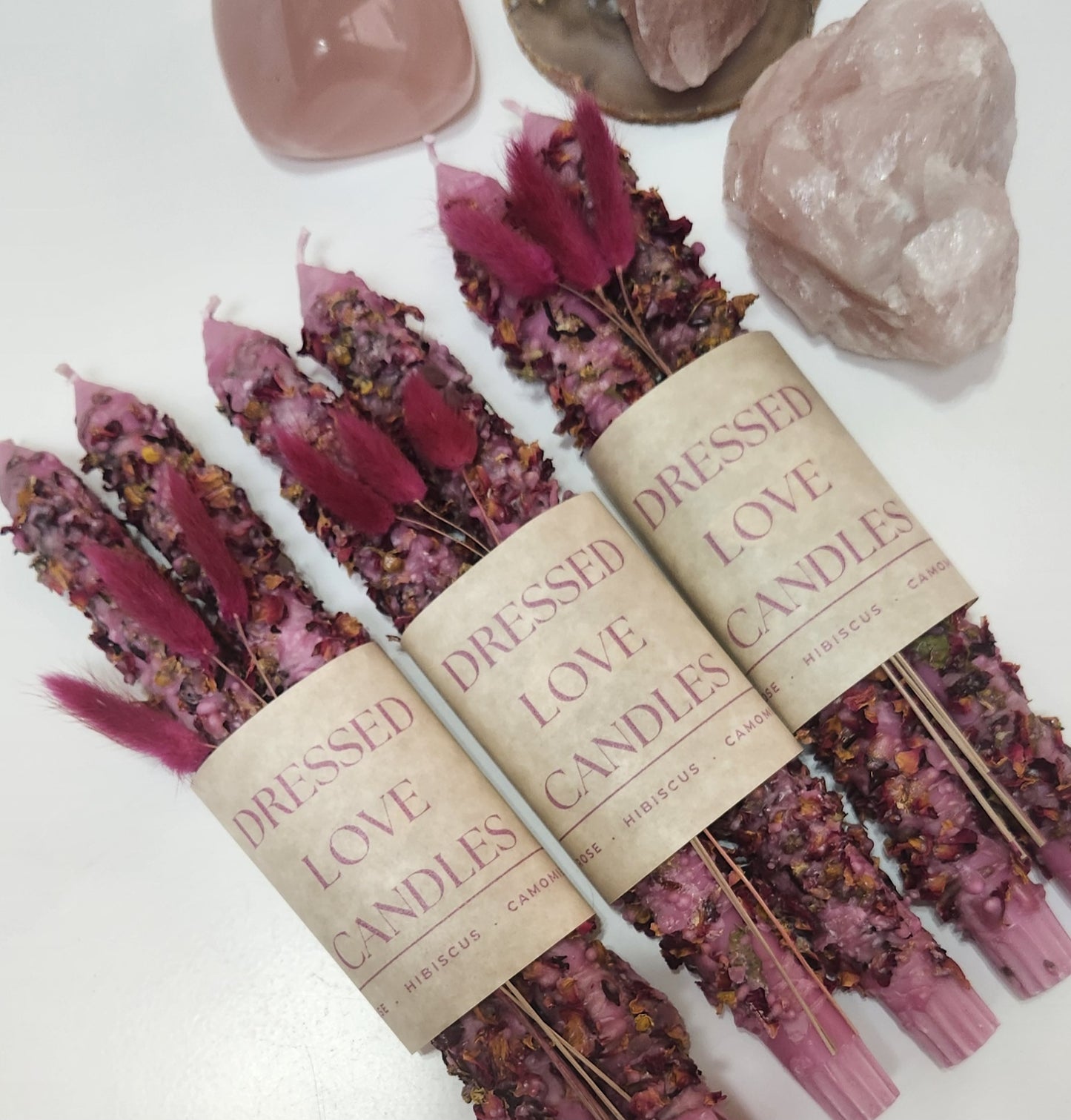 Dressed Love Candles - 2 Pack