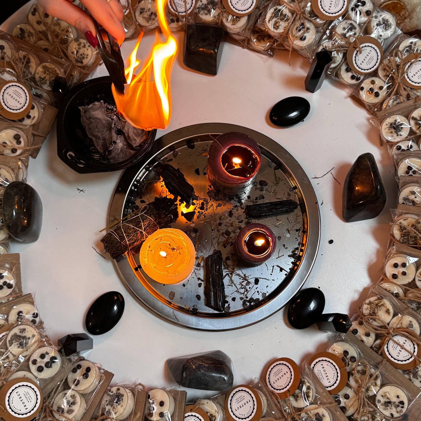Protect Dressed Tealights - 6 Pack