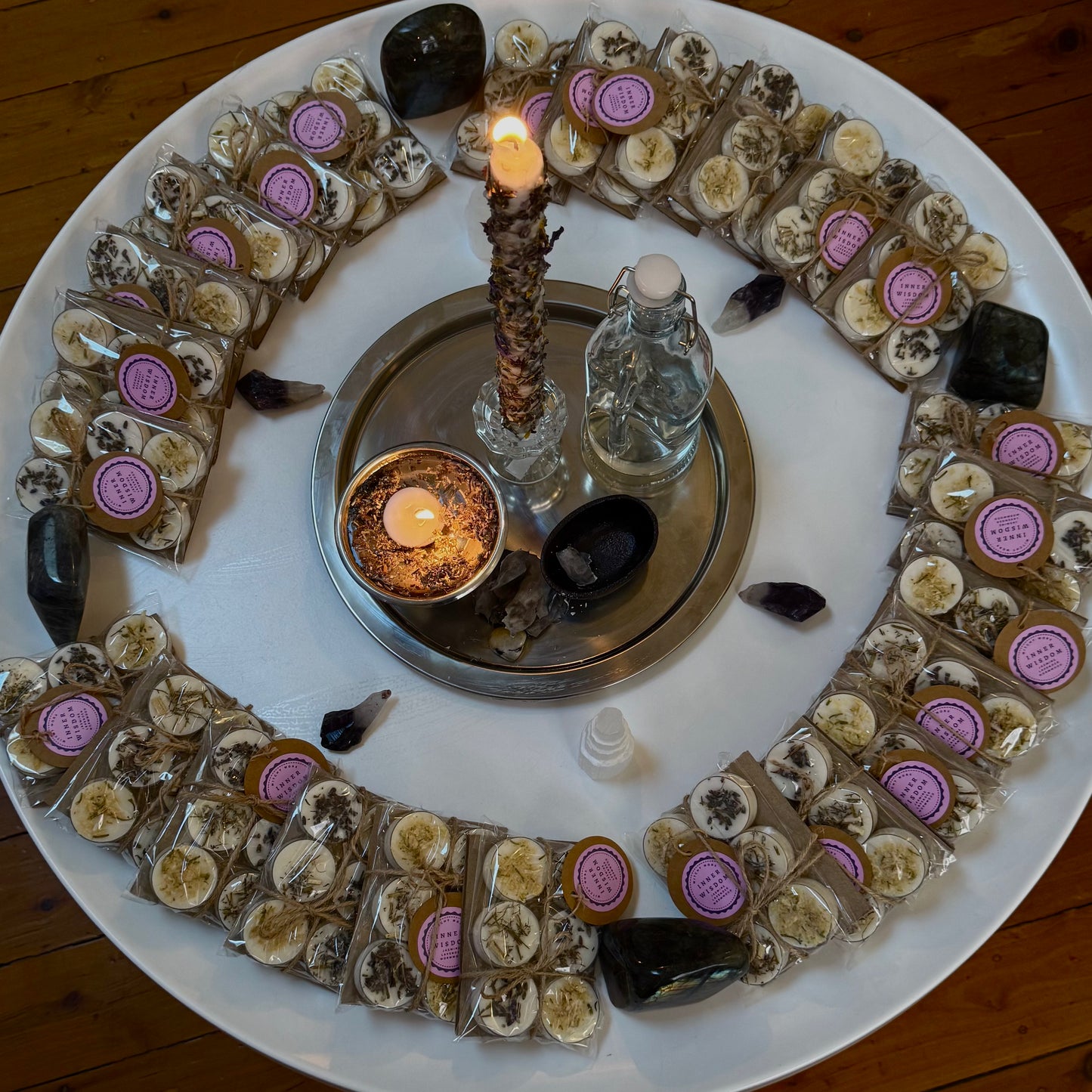 Inner Wisdom Dressed Tealights - 6 Pack