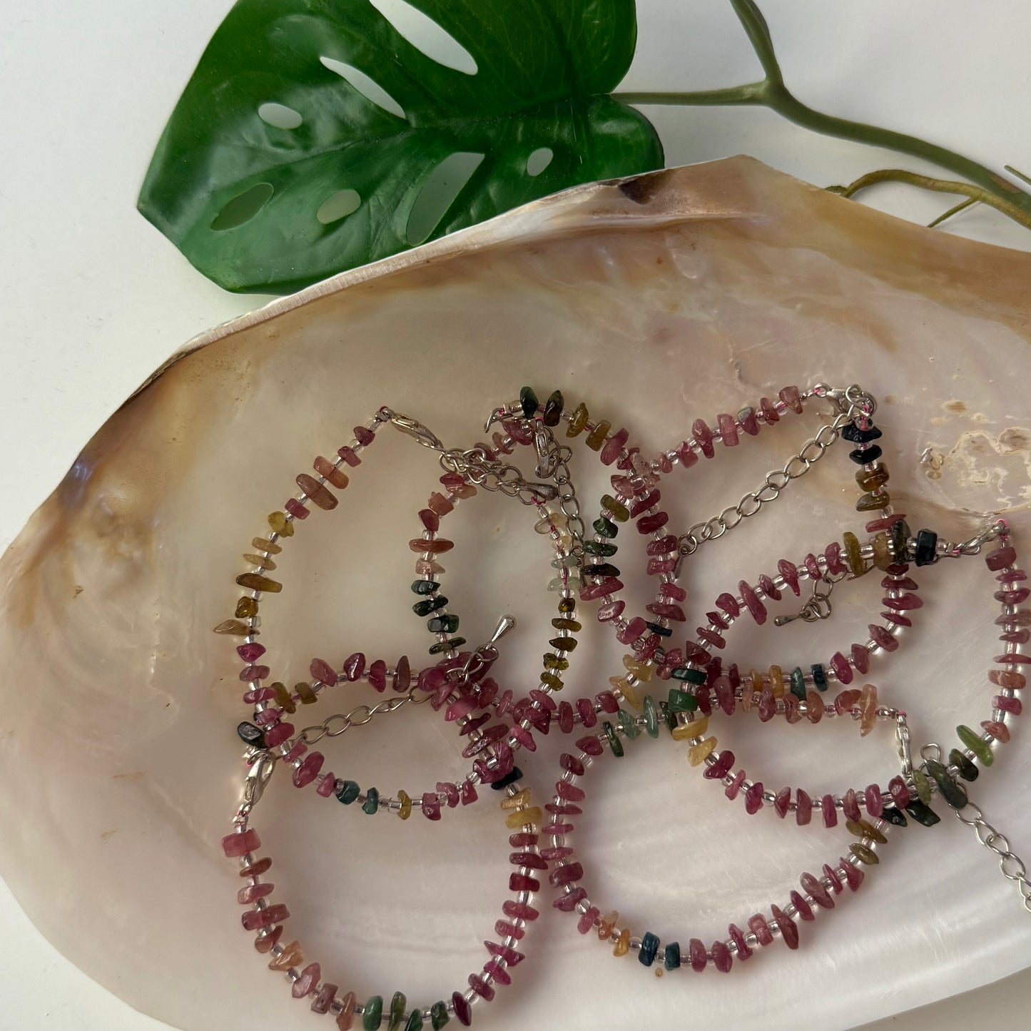 The Wildflower Bracelet | Mixed Tourmaline + Clear Quartz