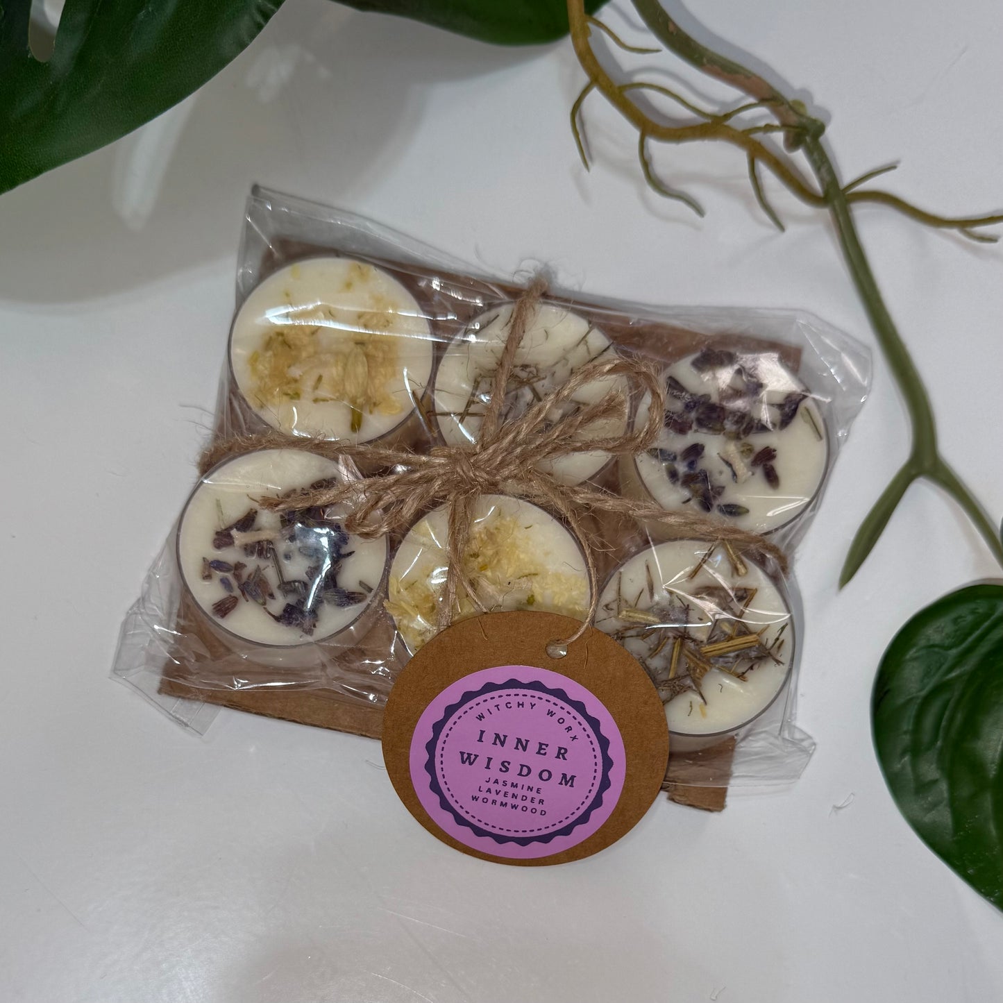 Inner Wisdom Dressed Tealights - 6 Pack