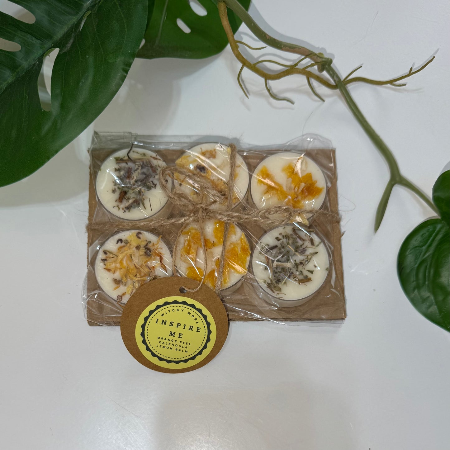Inspire Me Dressed Tealights - 6 Pack