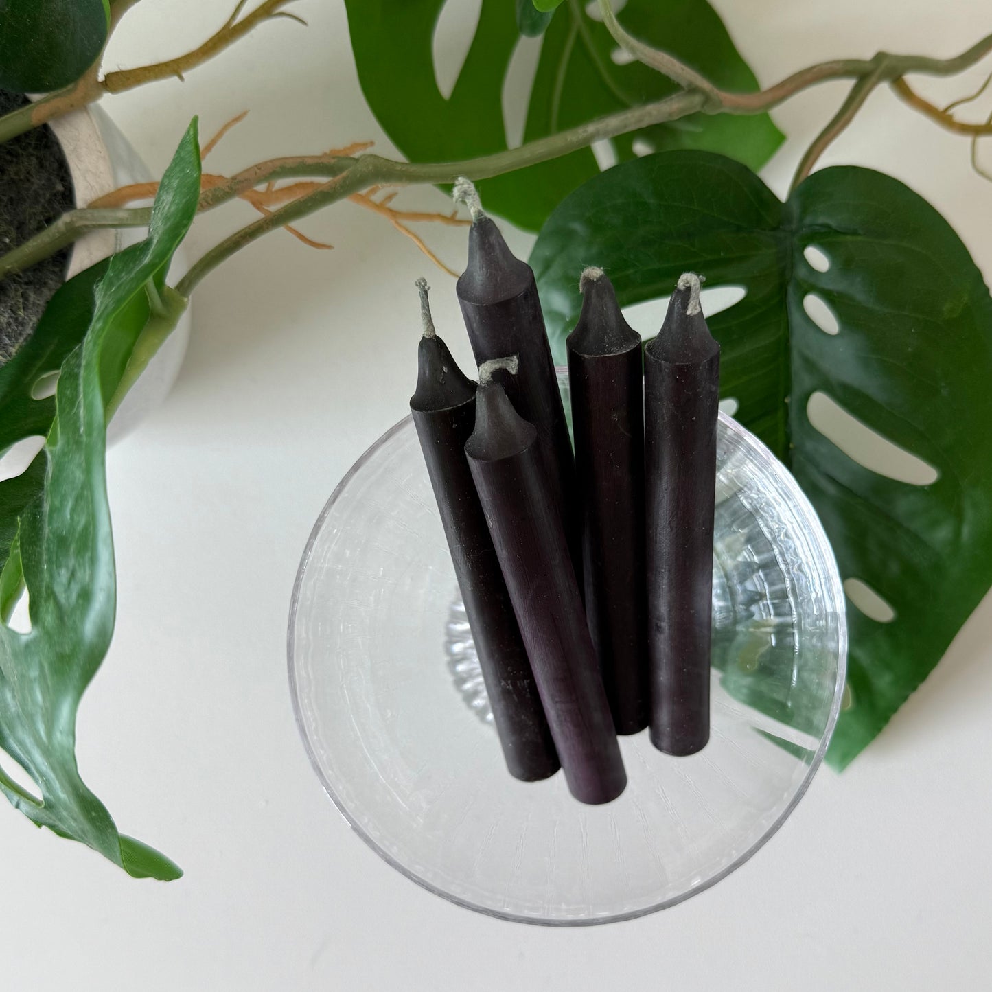 5pk Wish Candles - Black