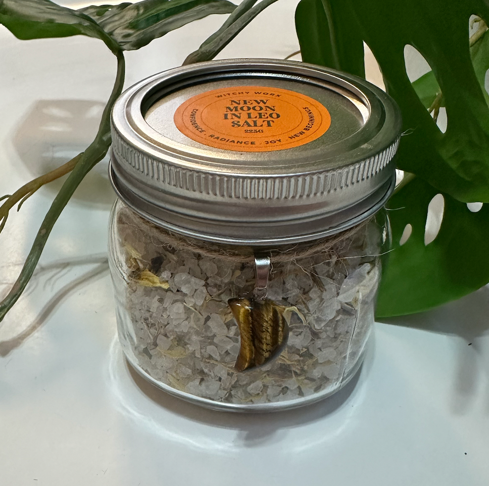 Charged Leo New Moon Salt - 25.7.2025