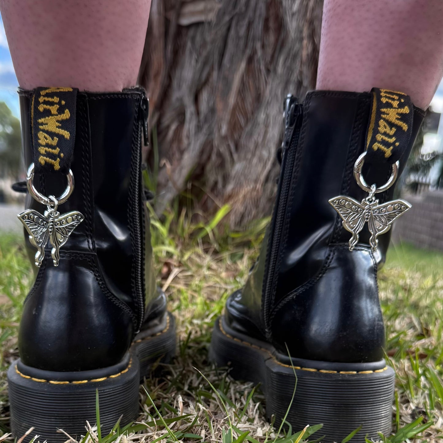 Butterfly Boot Charms - 2pc
