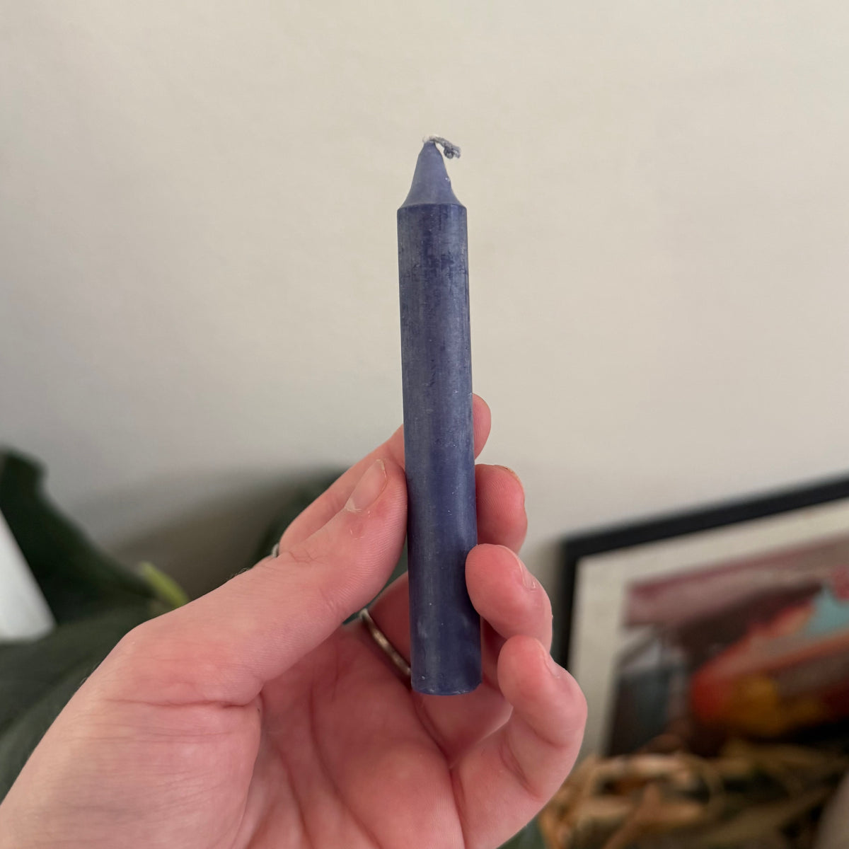 1 pc - Navy Blue Wish Candle