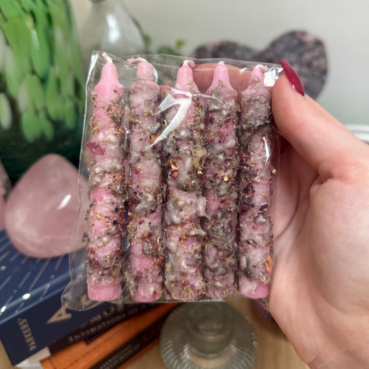 Dressed Love Candles - 5 pack