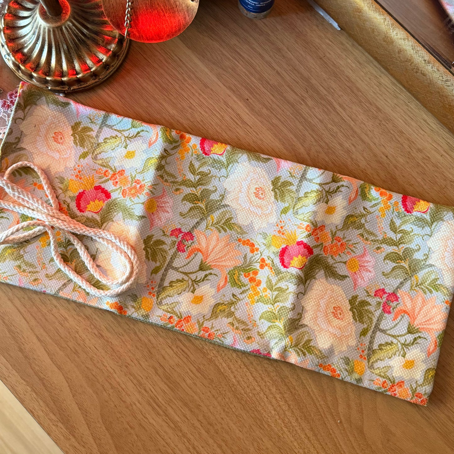 Tarot Pouch | Floral Green