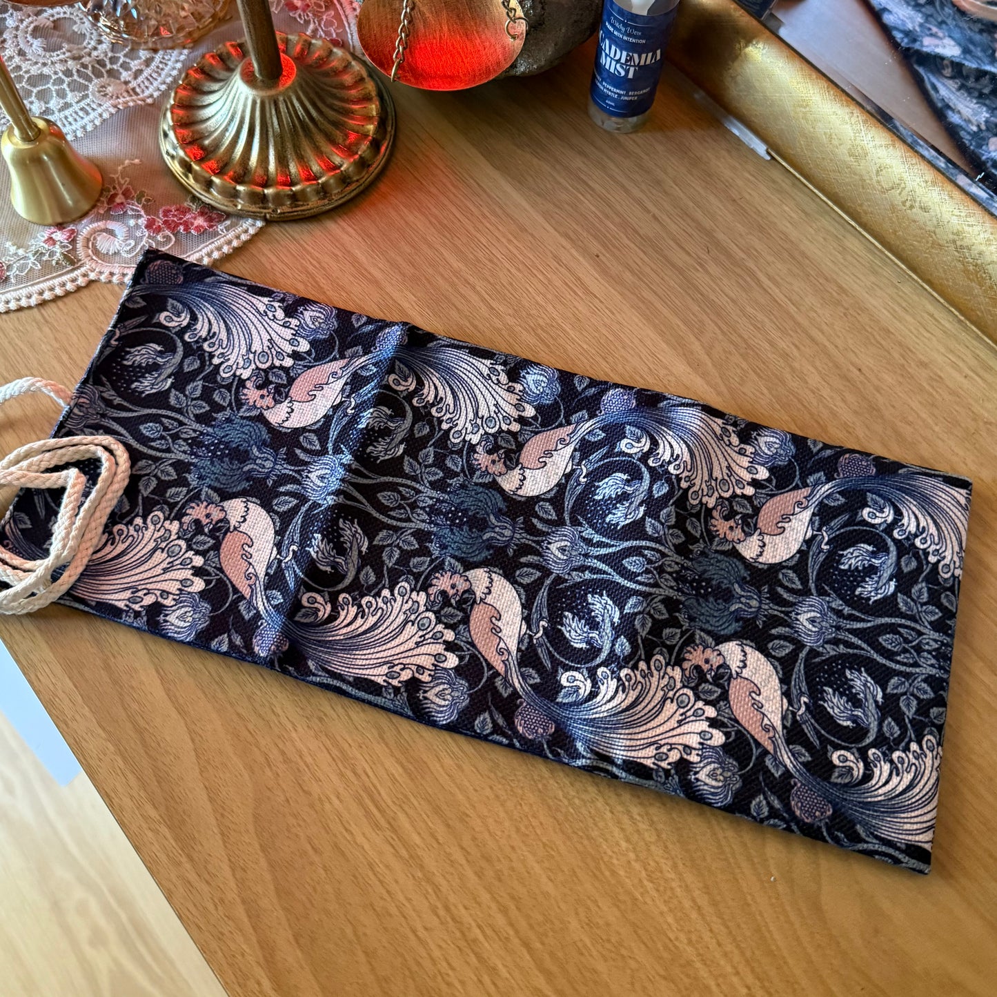 Tarot Pouch | Midnight Peacock
