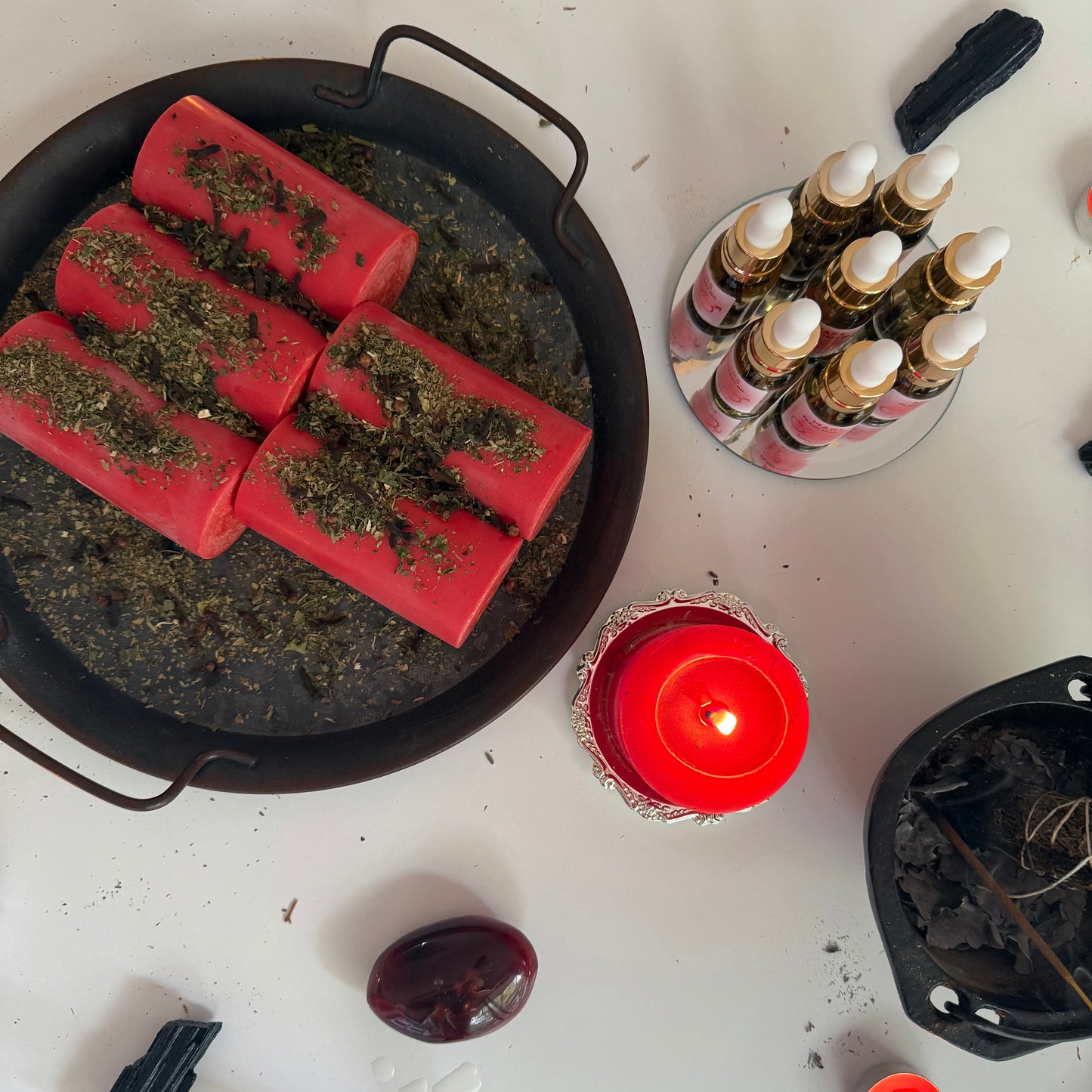 Mars Planetary Candle