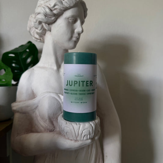 Jupiter Planetary Candle