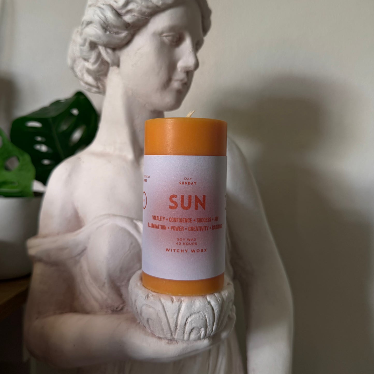 The Sun Planetary Candle