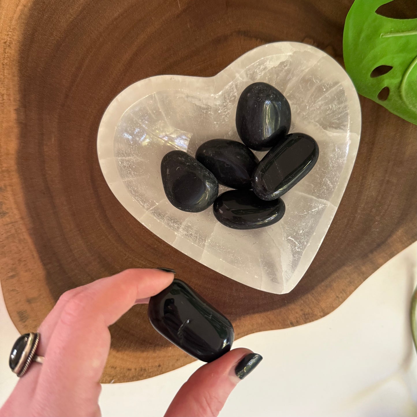 Black Obsidian Tumble