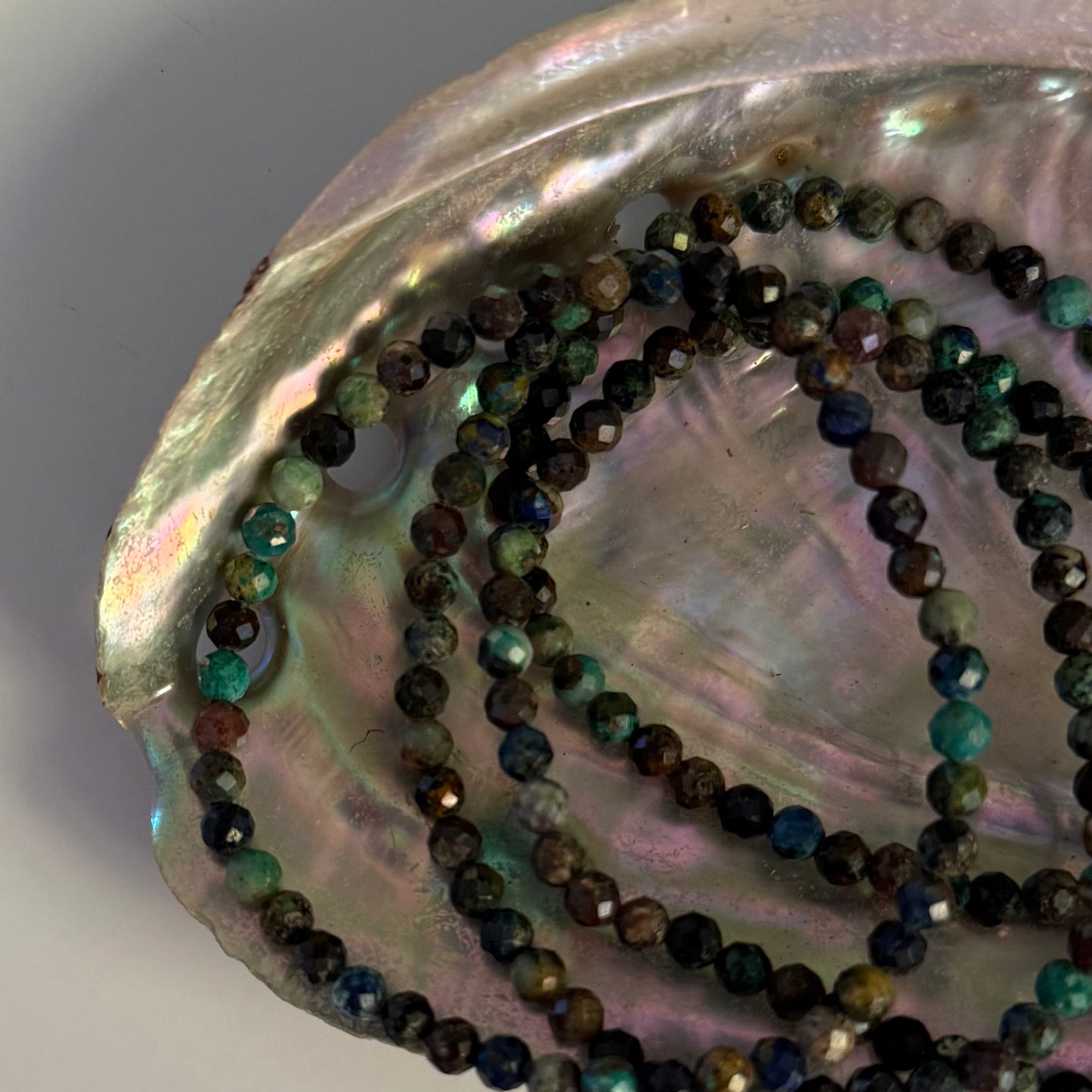 Chrysocolla & Malachite Bracelet