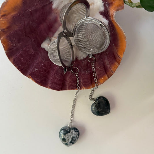 Moss Agate Tea Infuser