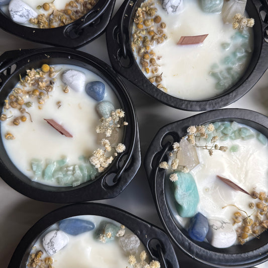 Happy Home Cauldron Candle