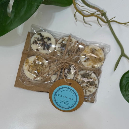 Calm Me Dressed Tealights - 6 Pack