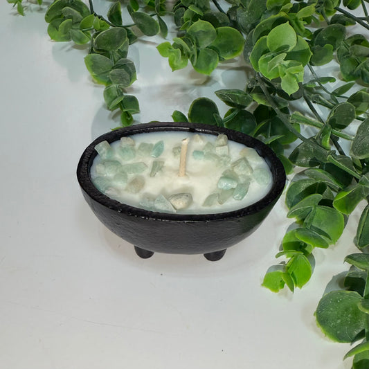 Mini Amazonite Crystal Cauldron