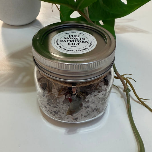 Charged Full Moon in Capricorn Salt - 11.7.2025