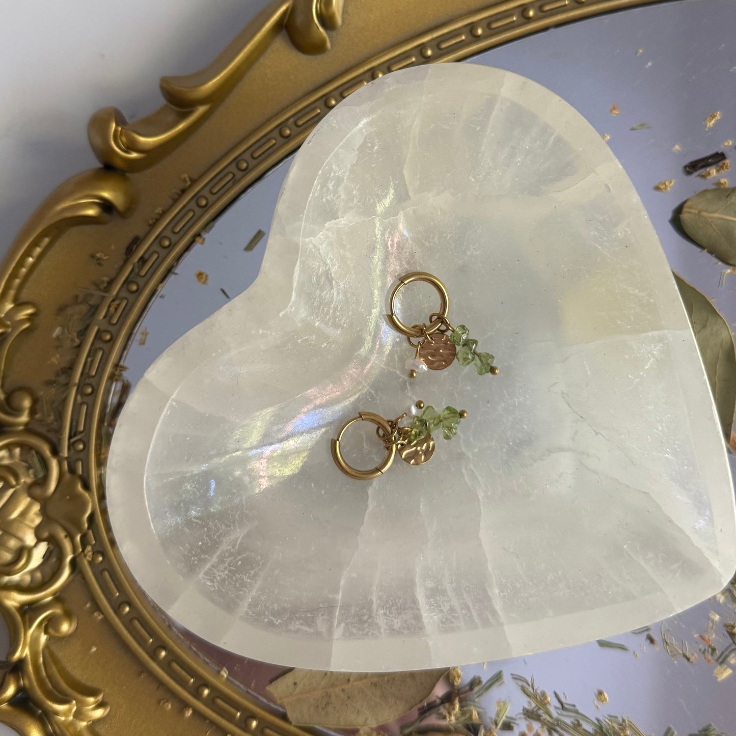 Solara Hoops | Peridot