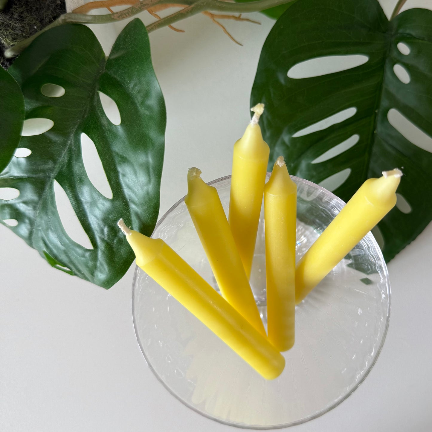 5pk Wish Candles - Yellow