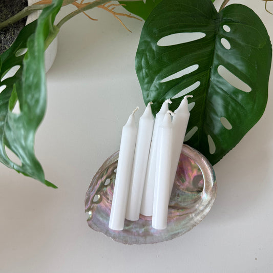 5pk Wish Candle - White