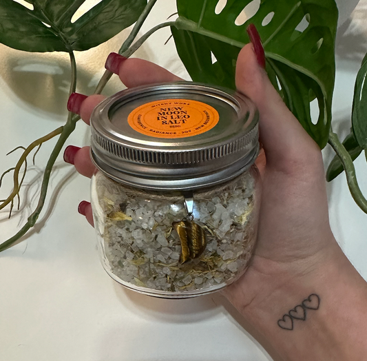 Charged Leo New Moon Salt - 25.7.2025