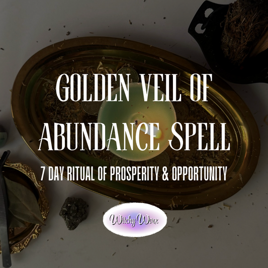 Golden Veil of Abundance Spell - eBook